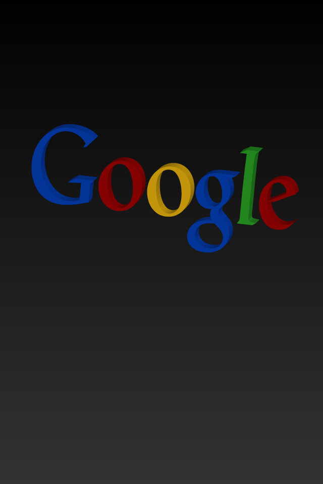 Googleロゴのiphone壁紙を製作しました