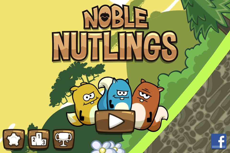 三匹のリスを車に乗せてゴールまで連れて行くNoble Nutlingsハイクオリティなゲーム[iPhoneアプリ]