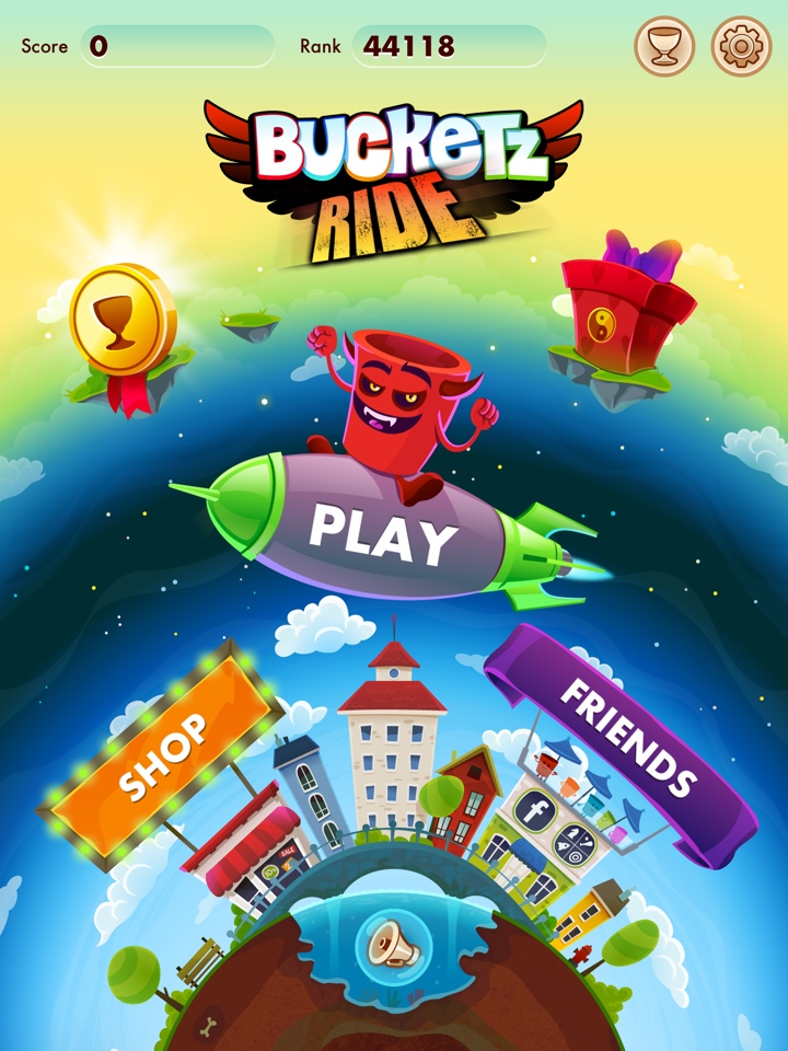 Bucketz RideをプレイしてみたiPad・iPhoneアプリ