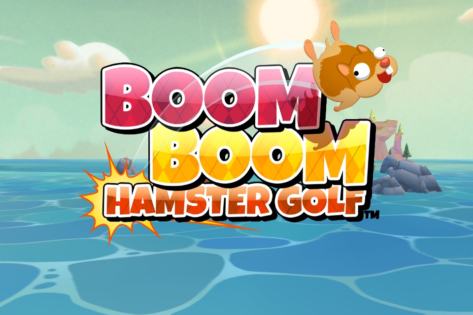 ハムスターでホールインワンを狙おう！「BOOM BOOM HAMSTER GOLF」iPhoneアプリをプレイ。
