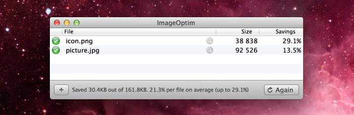 [無料]Macで簡単に画像や写真をまとめて圧縮できる「ImageOptim」フリーソフト