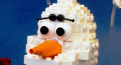 レゴで作られたアナと雪の女王のオラフが可愛いくてたまらない＆作り方動画！