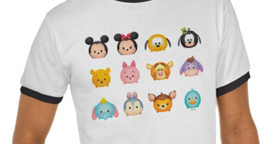 まさかのツムツムのTシャツが売られてる！米ディズニーストア