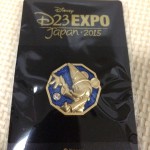 D23 EXPO Japan2015のピンバッジ